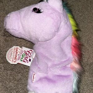 Daphne’s “Girl Golf x Olga” Unicorn Headcover – New with Tags 🦄